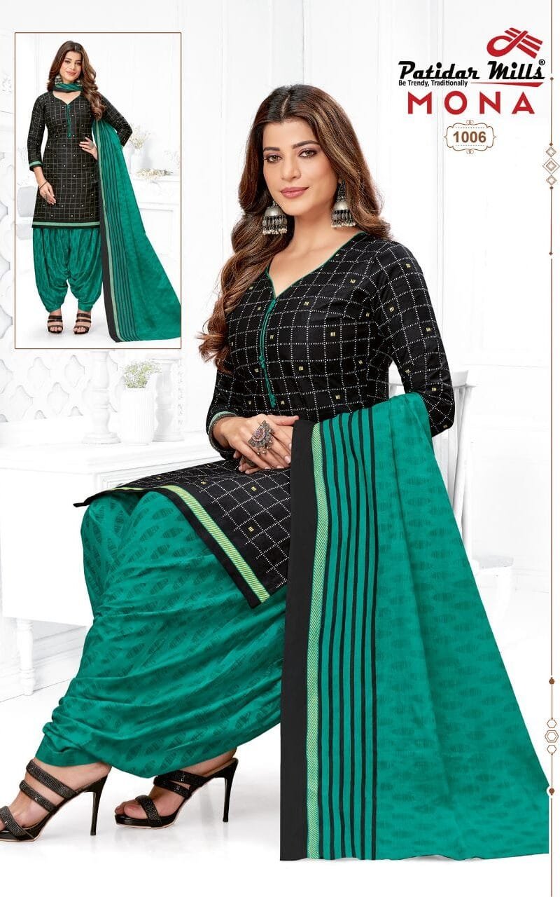 Mona Vol 1 Patidar Wholesale Cotton Dress Material