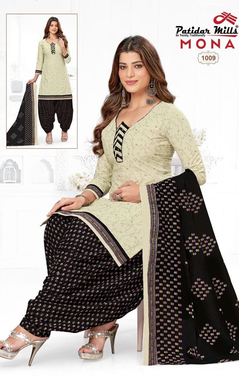 Mona Vol 1 Patidar Wholesale Cotton Dress Material