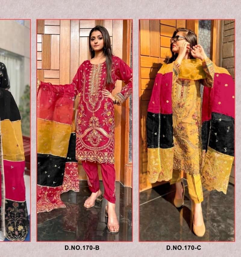 Dinsaa Suit D No 170 Pakistani Salwar Suits