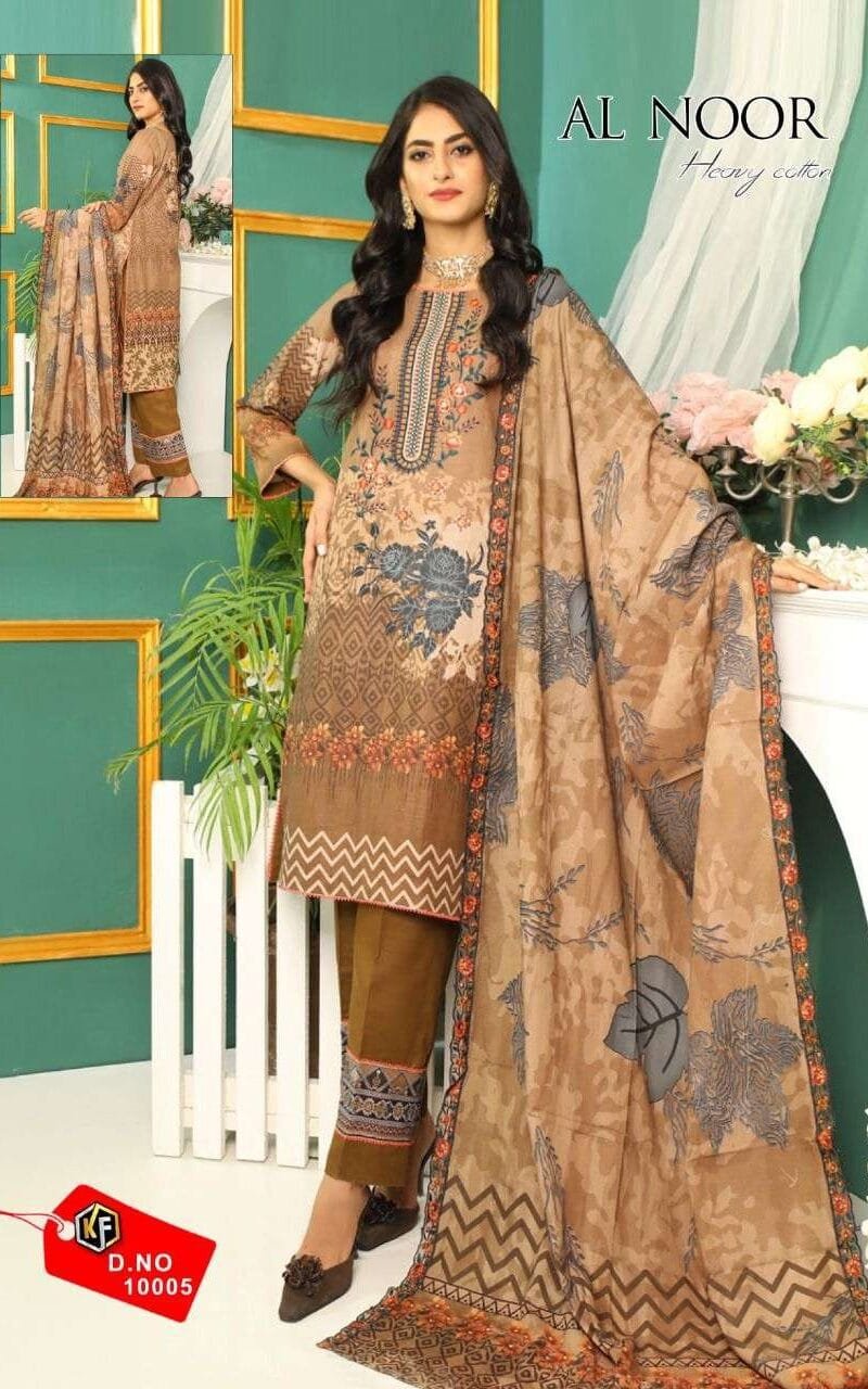 Al Noor Keval Fab Wholesale Cotton Dress Material