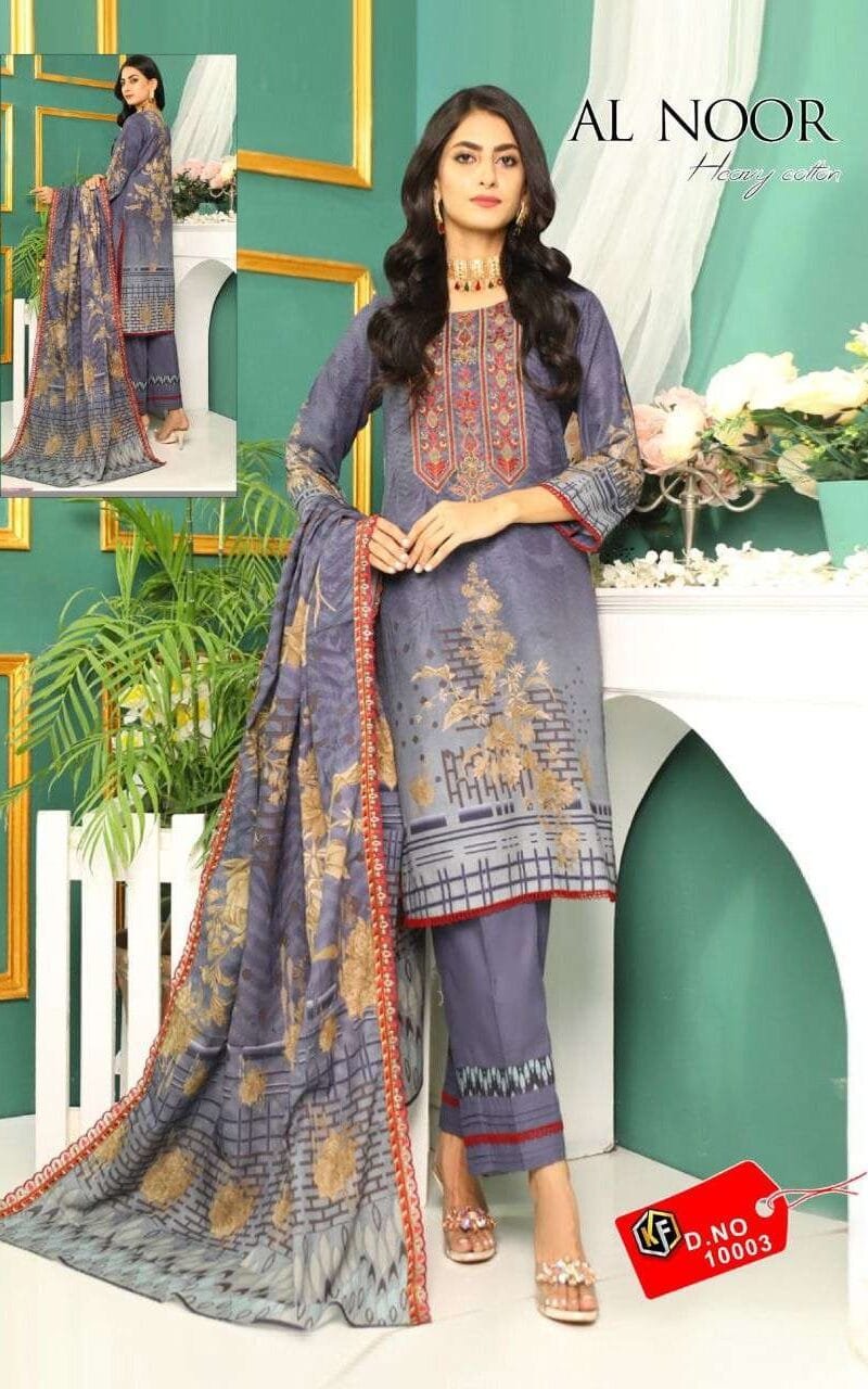 Al Noor Keval Fab Wholesale Cotton Dress Material