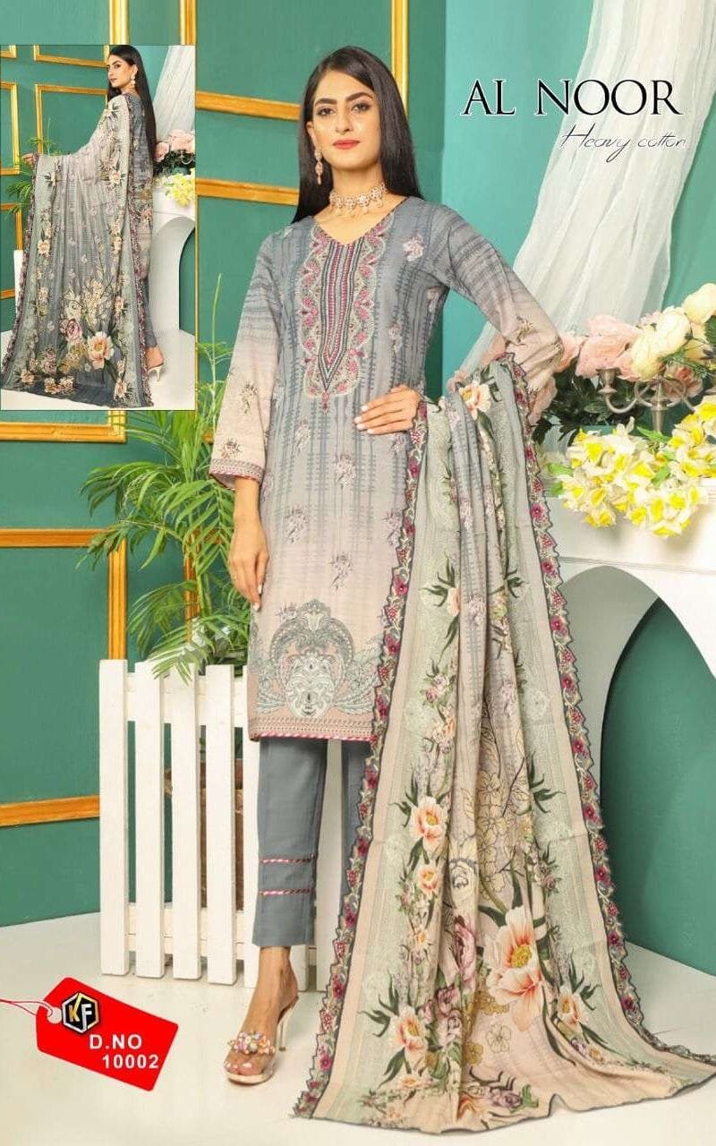 Al Noor Keval Fab Wholesale Cotton Dress Material