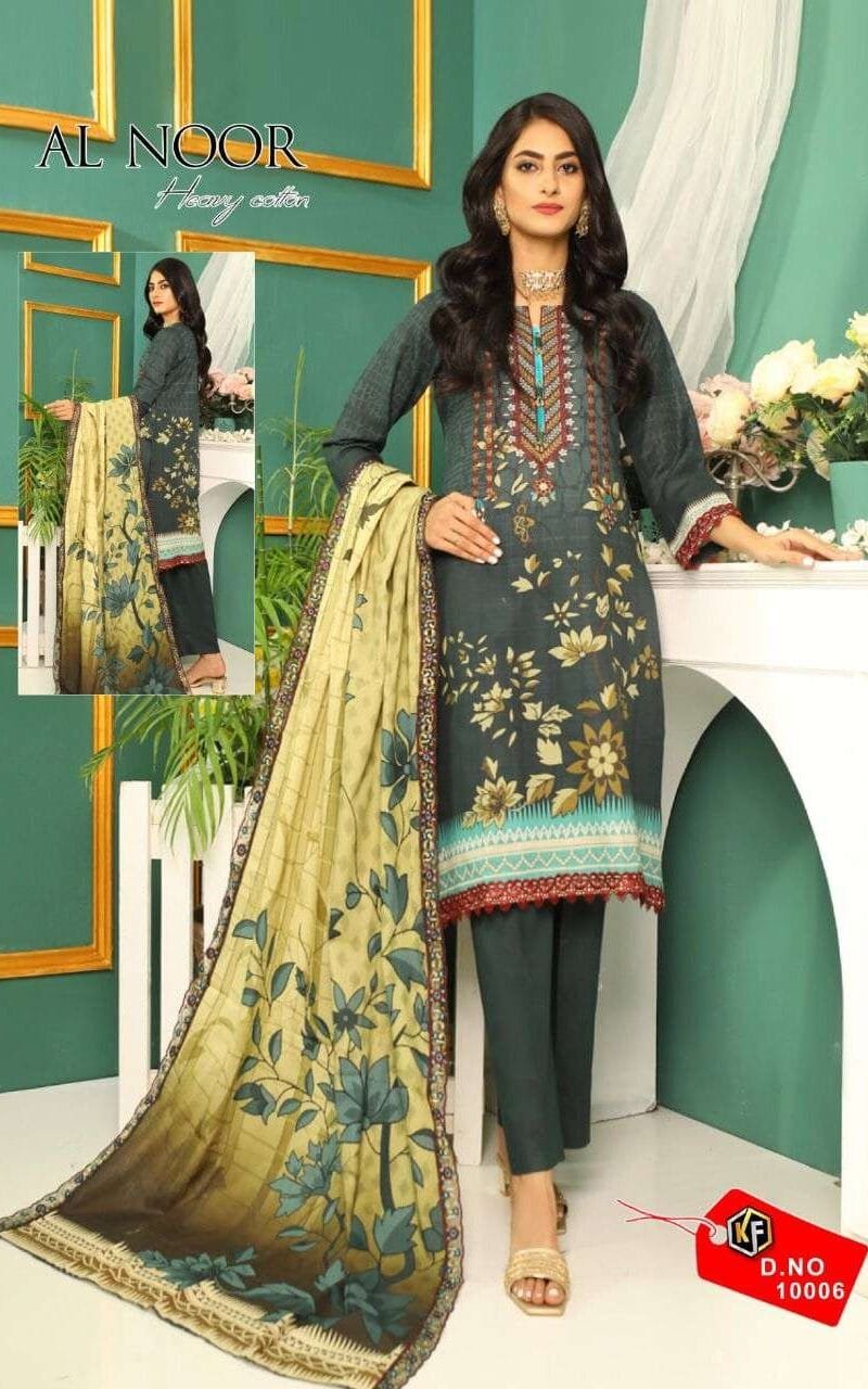 Al Noor Keval Fab Wholesale Cotton Dress Material
