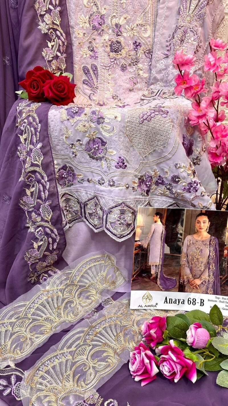 Anaya ZF 68 Wholesale Pakistani Salwar Suits