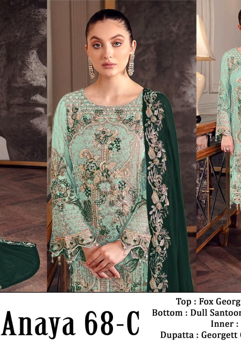 Anaya ZF 68 Wholesale Pakistani Salwar Suits