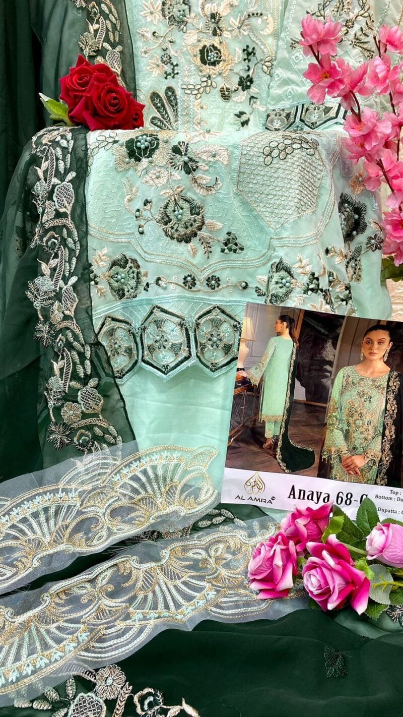 Anaya ZF 68 Wholesale Pakistani Salwar Suits