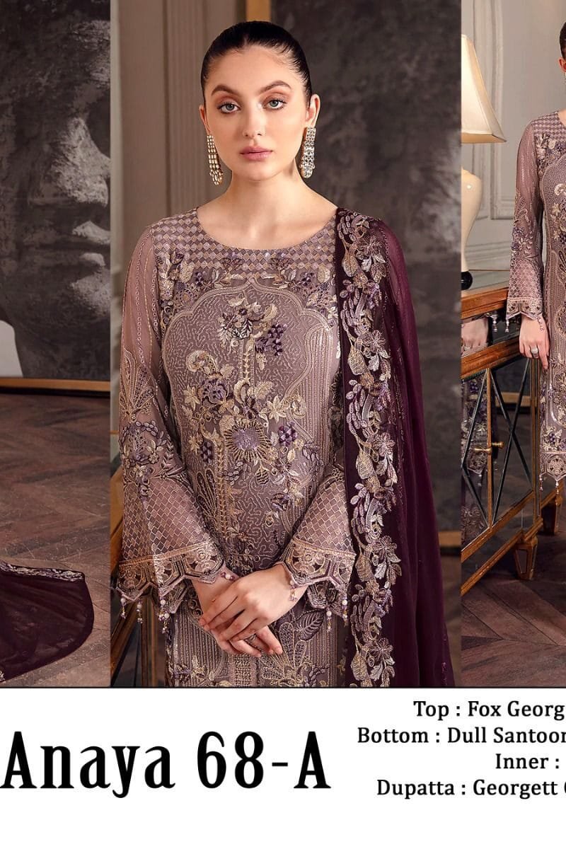 Anaya ZF 68 Wholesale Pakistani Salwar Suits