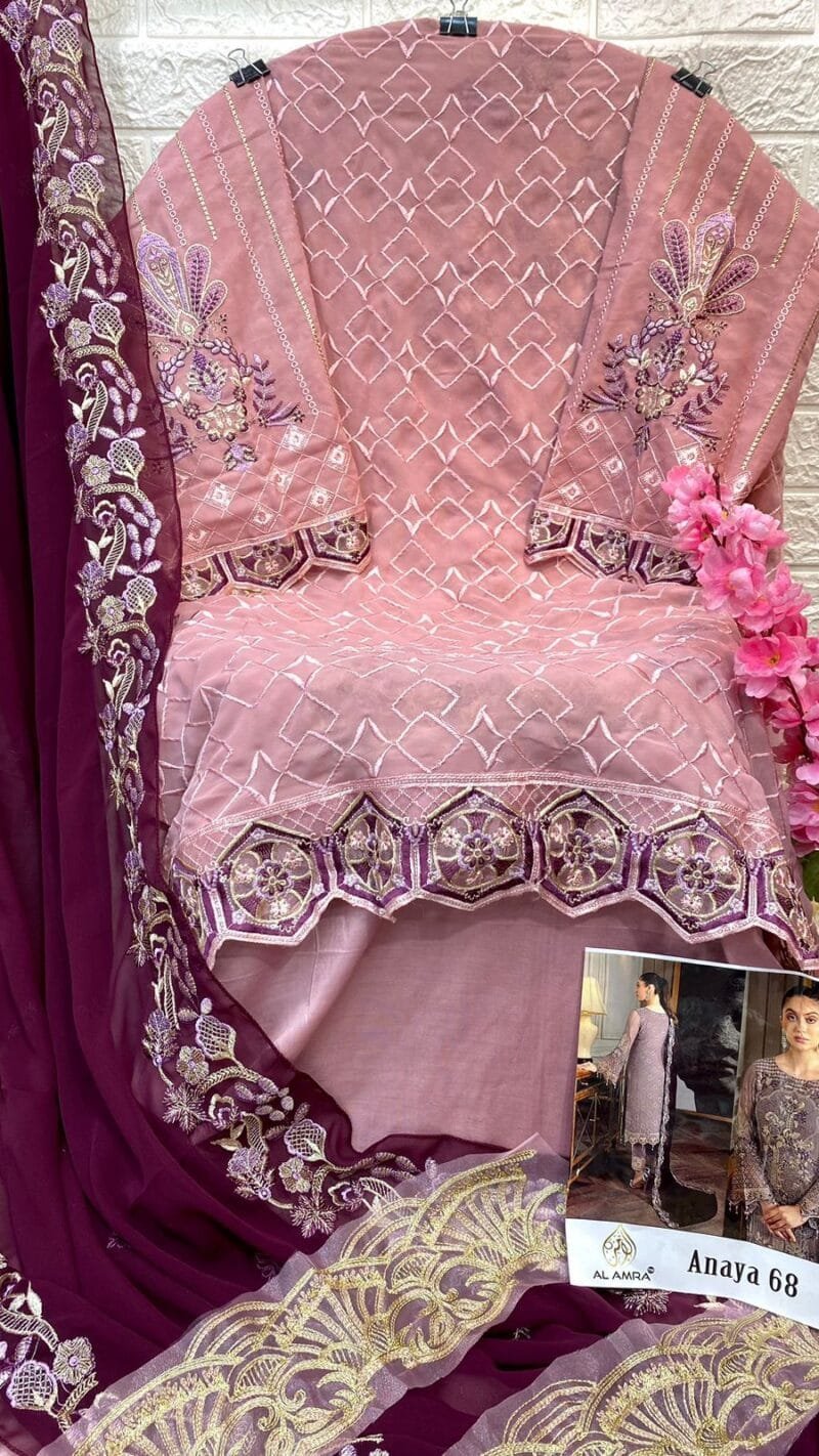 Anaya ZF 68 Wholesale Pakistani Salwar Suits