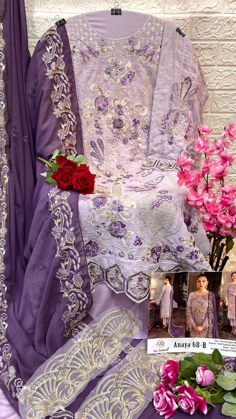 Anaya ZF 68 Wholesale Pakistani Salwar Suits