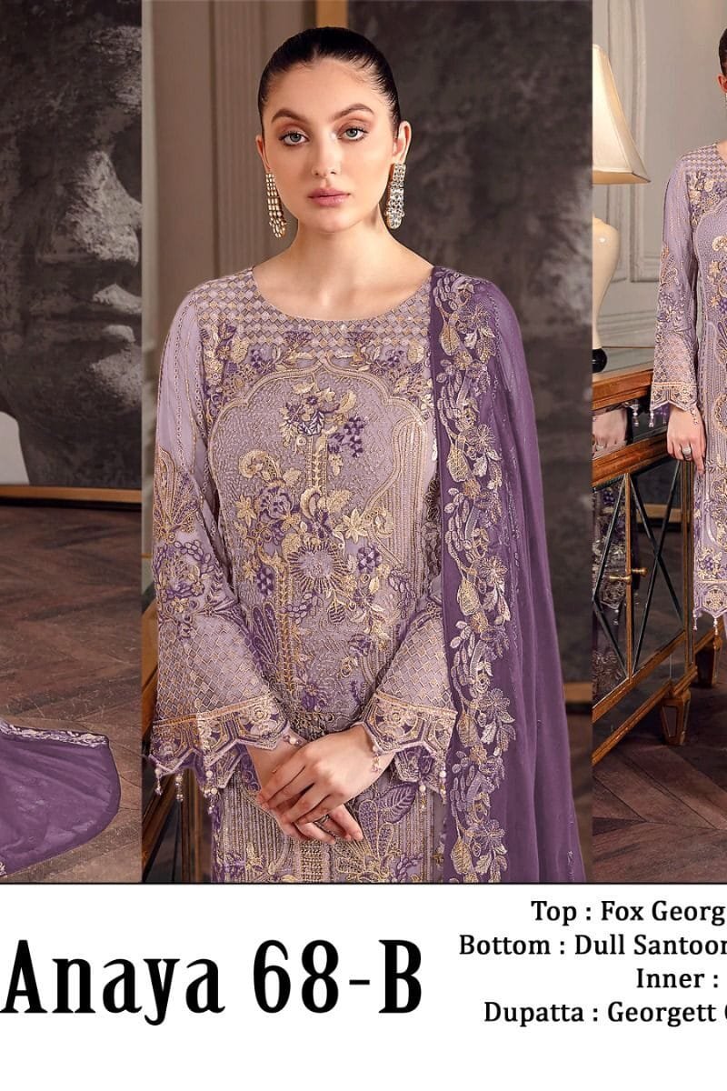 Anaya ZF 68 Wholesale Pakistani Salwar Suits