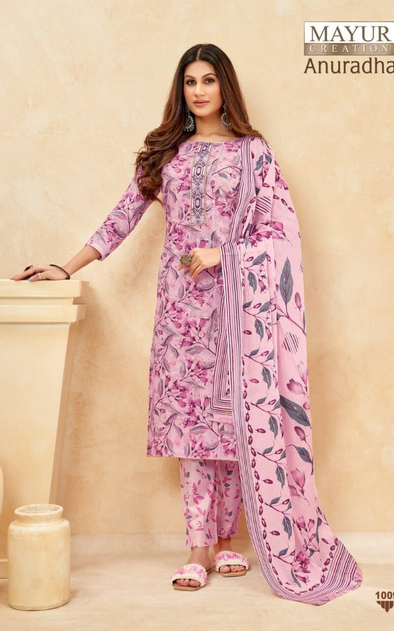 Anuradha Vol 1 Tie Pati with Work Mayur Creation
