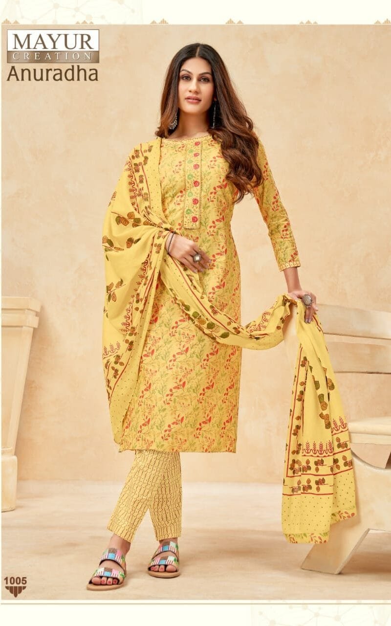 Anuradha Vol 1 Tie Pati with Work Mayur Creation