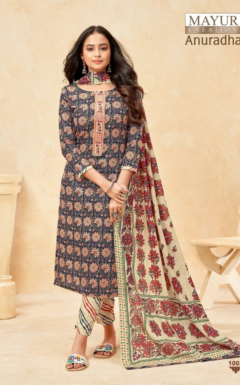 Anuradha Vol 1 Tie Pati with Work Mayur Creation