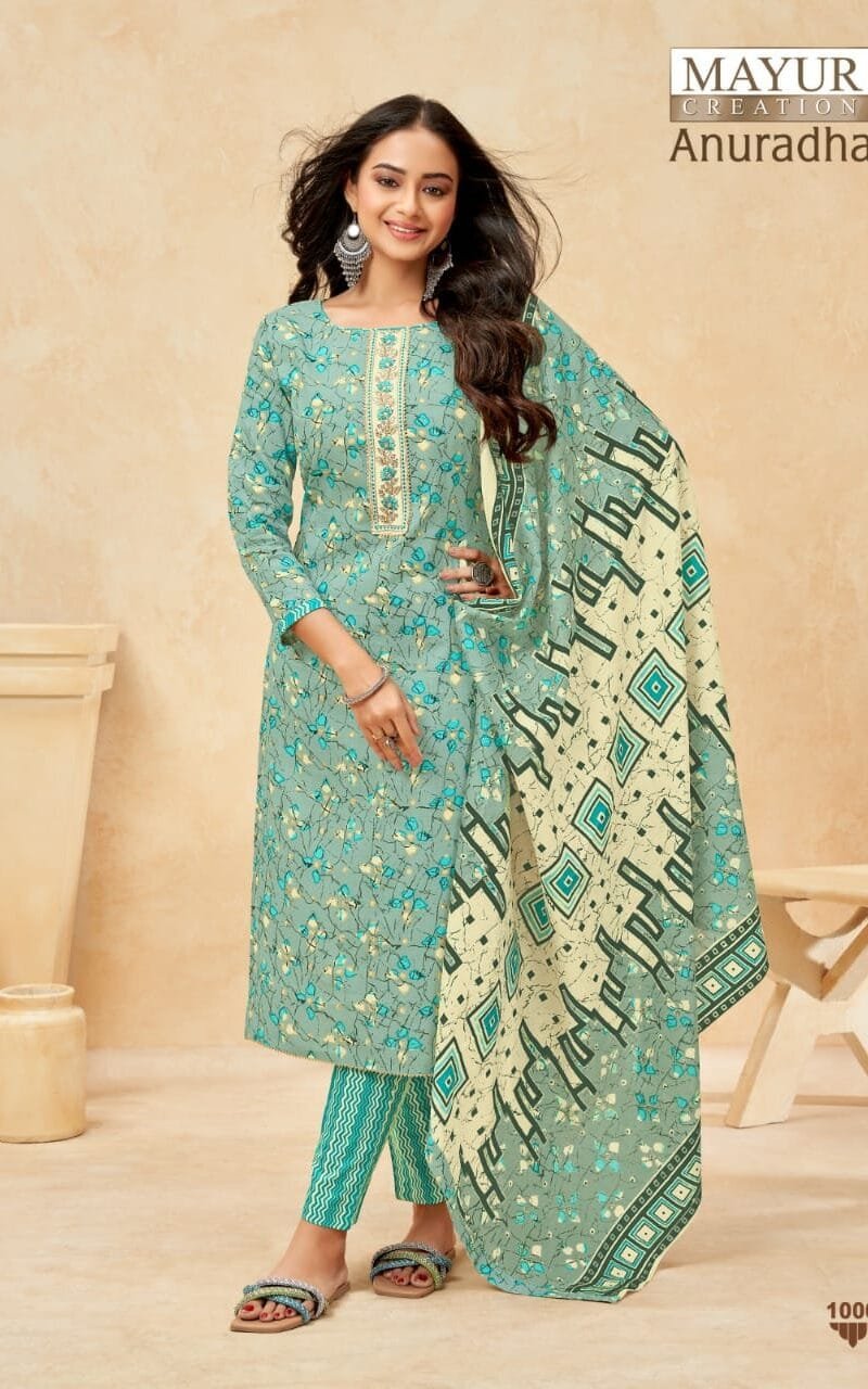 Anuradha Vol 1 Tie Pati with Work Mayur Creation