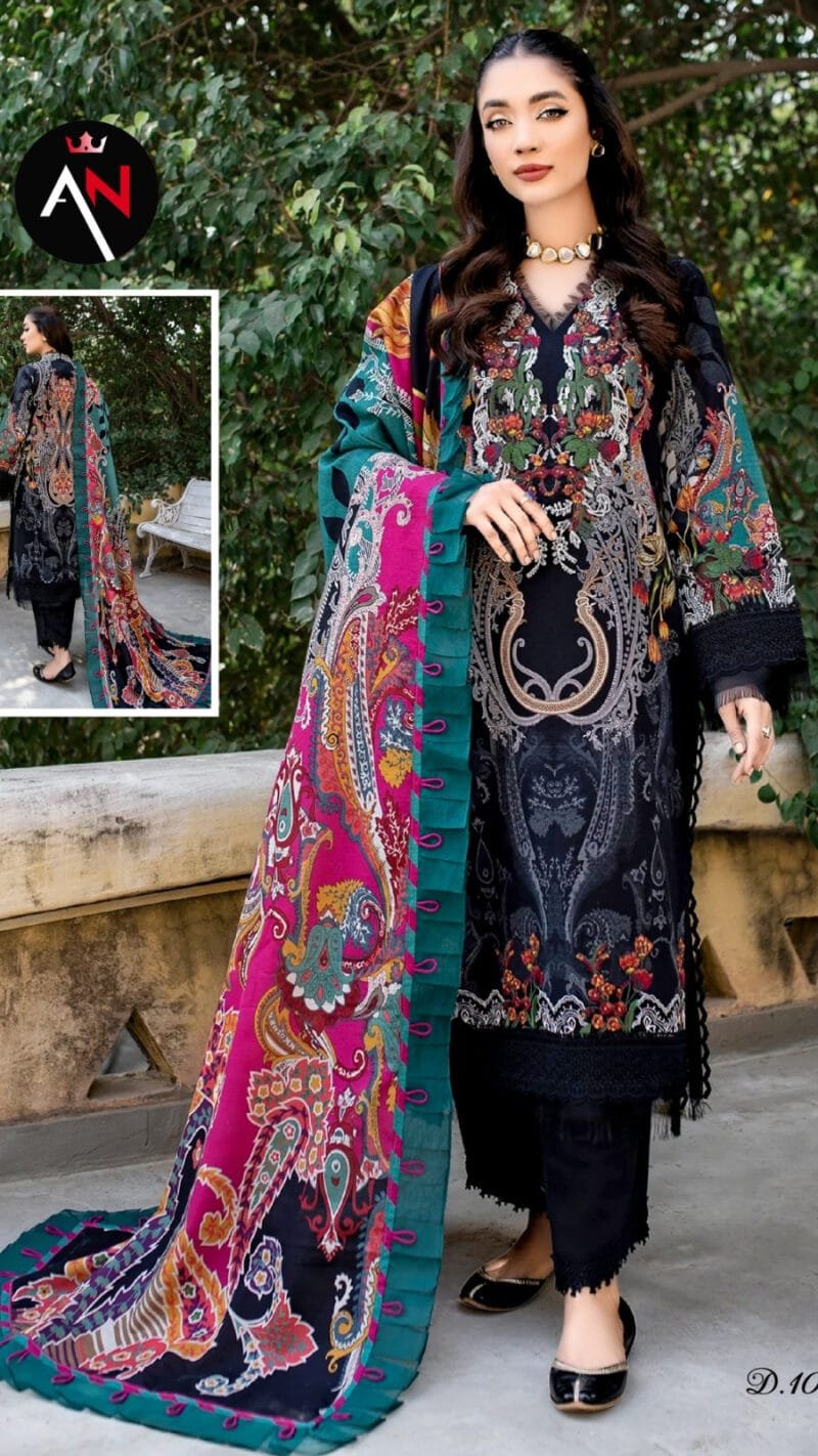 Asifa Nabeel Vol 1 Wholesale Cotton Dress Material