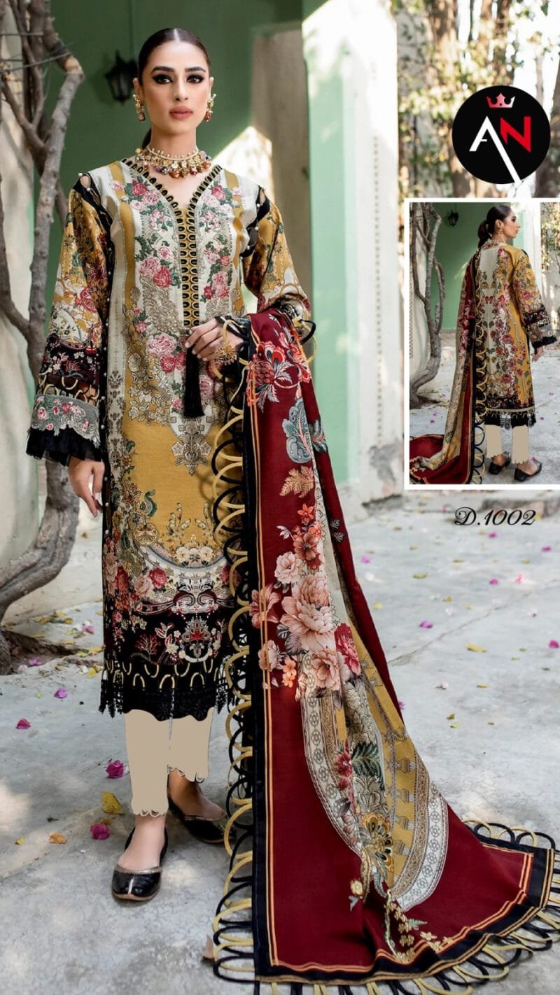 Asifa Nabeel Vol 1 Wholesale Cotton Dress Material