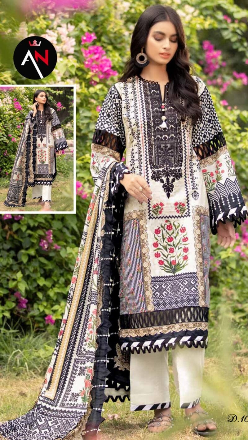 Asifa Nabeel Vol 1 Wholesale Cotton Dress Material