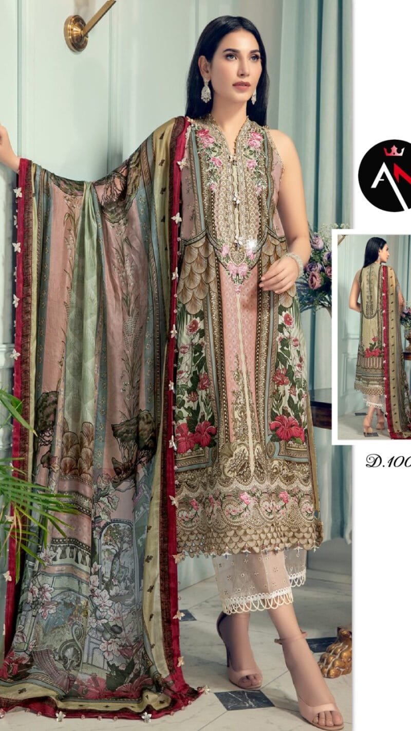 Asifa Nabeel Vol 1 Wholesale Cotton Dress Material