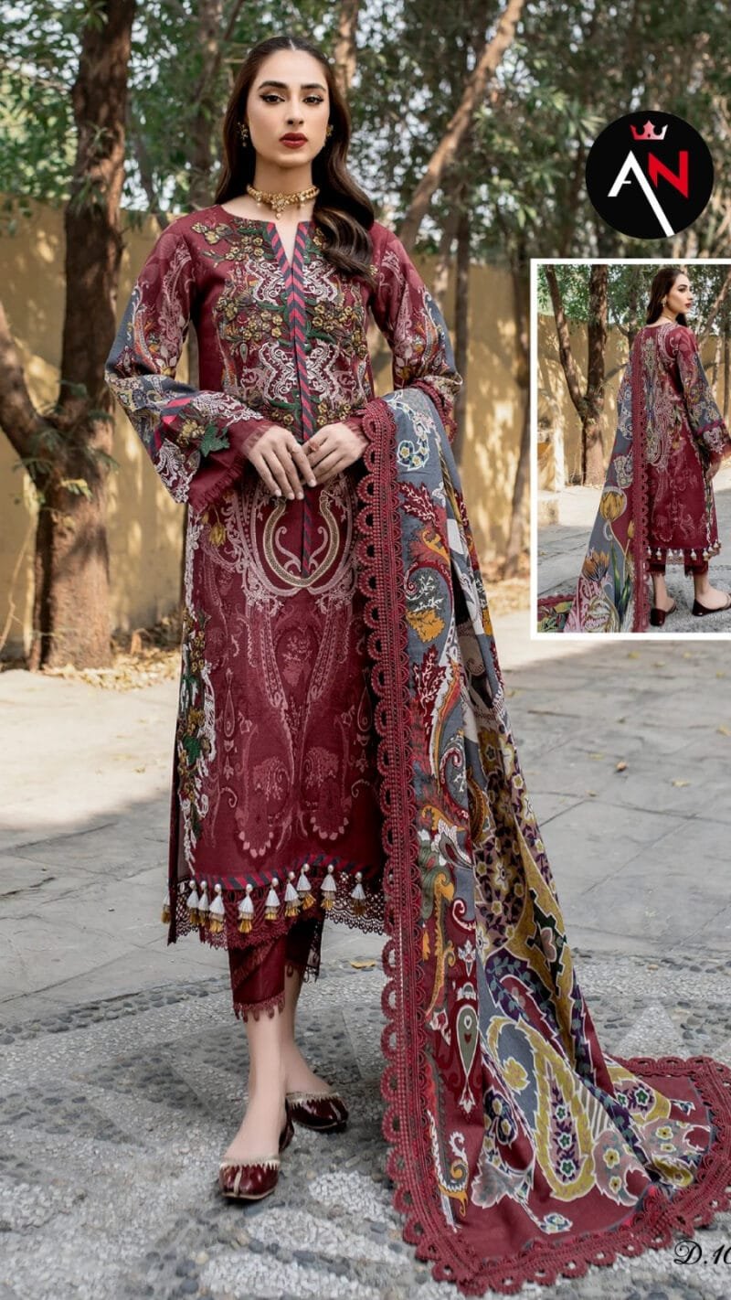 Asifa Nabeel Vol 1 Wholesale Cotton Dress Material