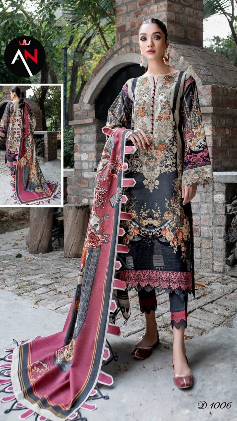 Asifa Nabeel Vol 1 Wholesale Cotton Dress Material