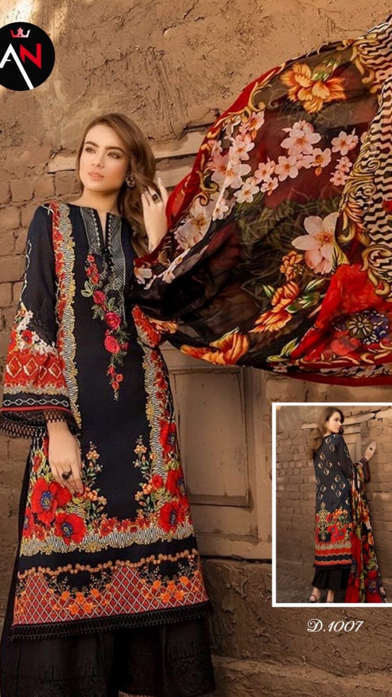 Asifa Nabeel Vol 1 Wholesale Cotton Dress Material