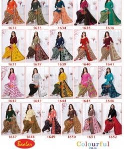 Baalar Colourful Vol 16 Wholesale Cotton Dress Material