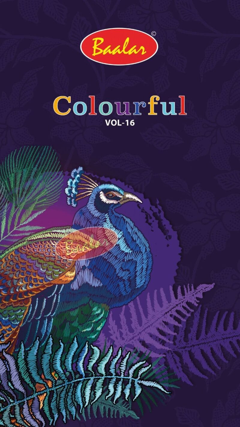 Baalar Colourful Vol 16 Wholesale Cotton Dress Material