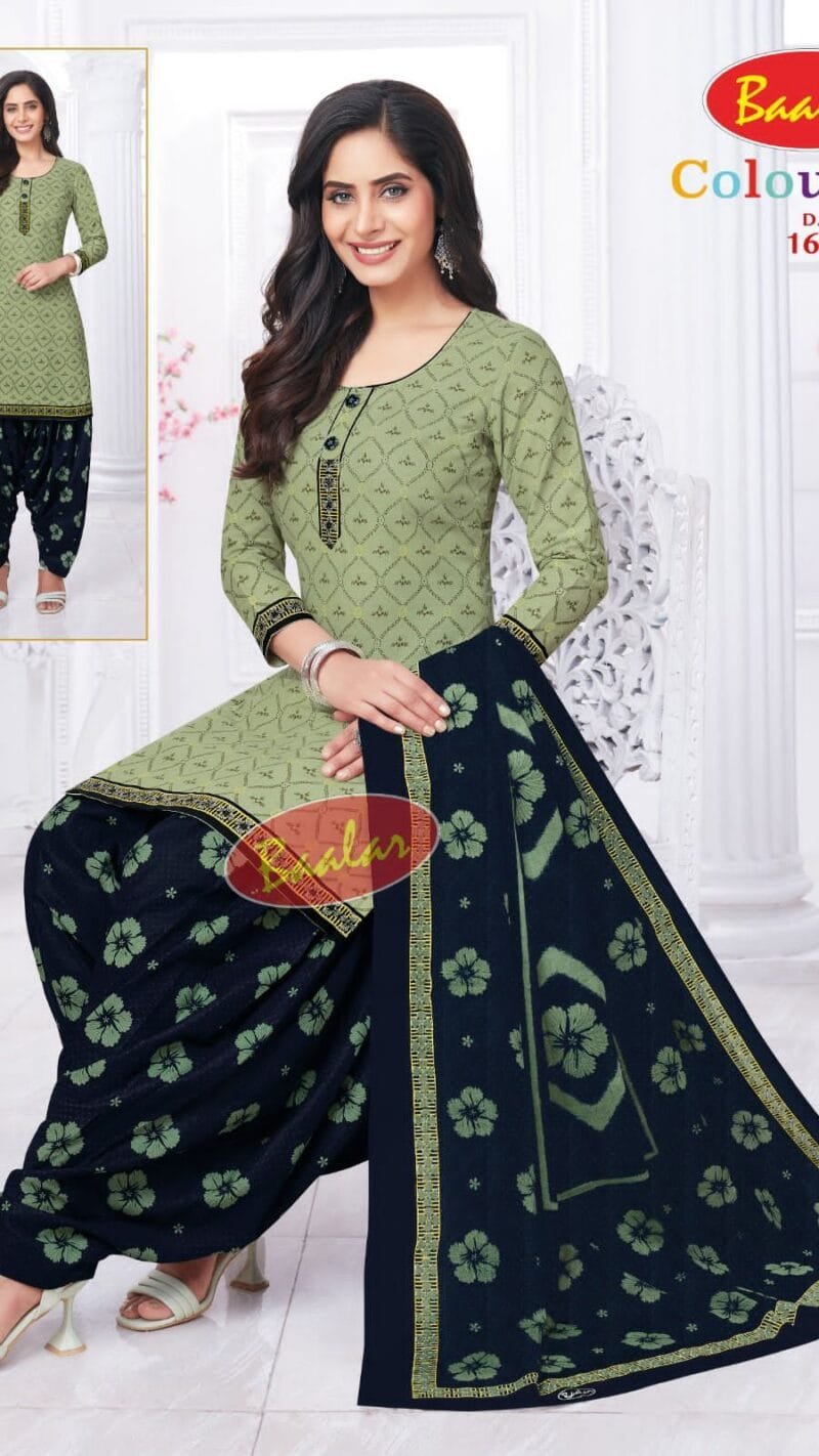 Baalar Colourful Vol 16 Wholesale Cotton Dress Material