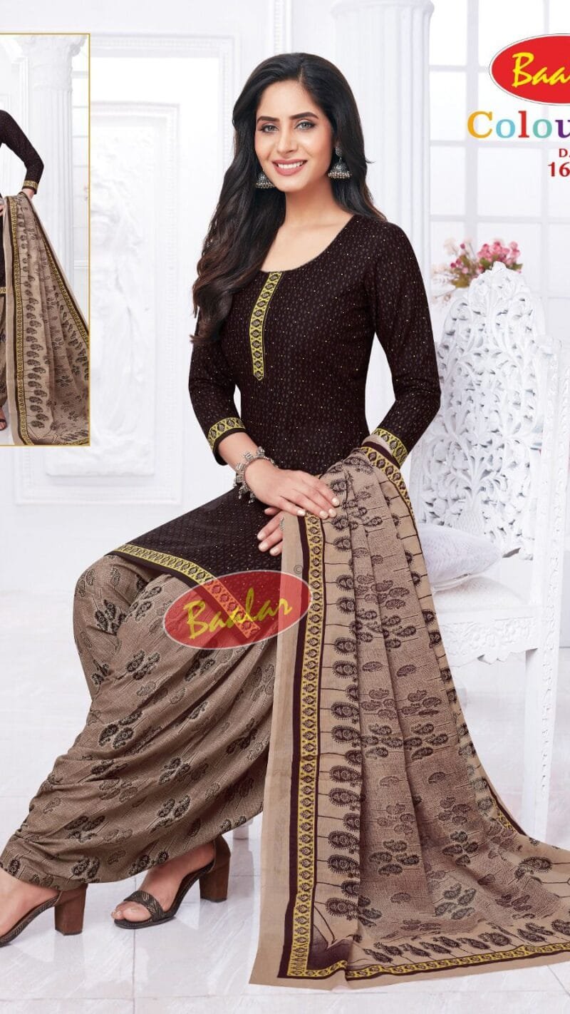 Baalar Colourful Vol 16 Wholesale Cotton Dress Material