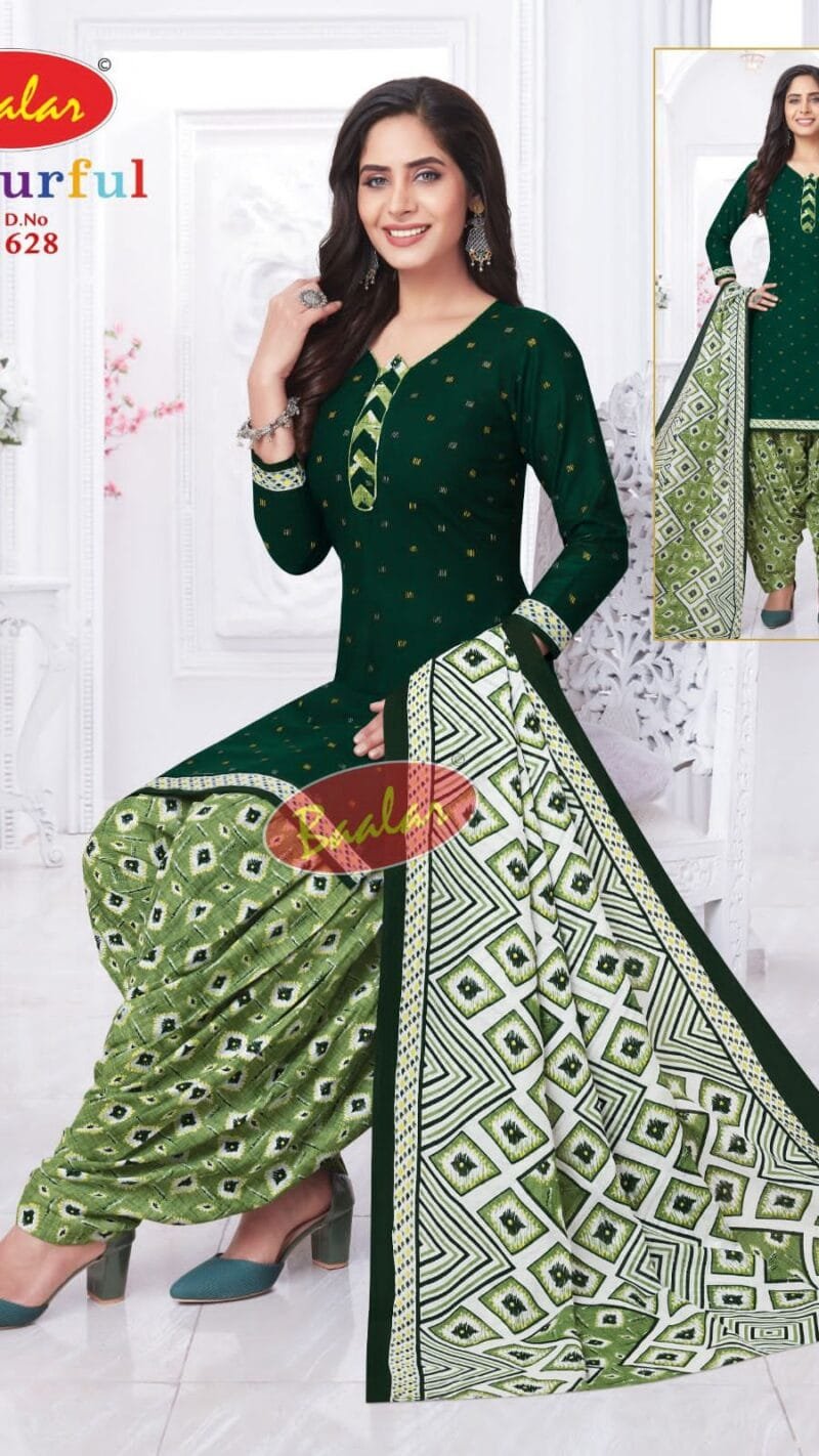 Baalar Colourful Vol 16 Wholesale Cotton Dress Material