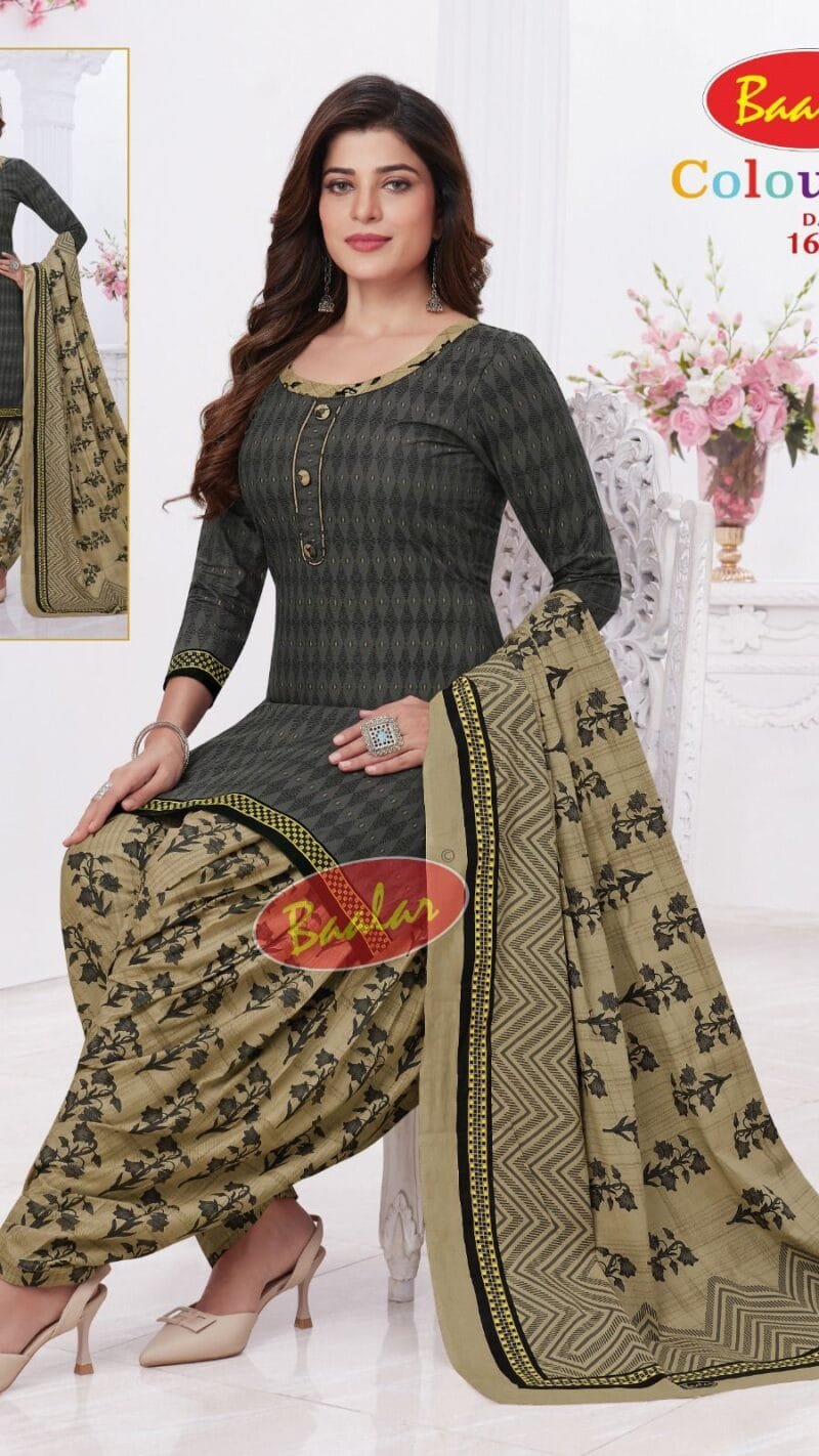 Baalar Colourful Vol 16 Wholesale Cotton Dress Material