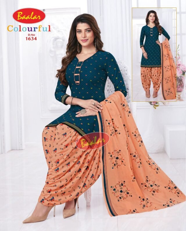 Baalar Colourful Vol 16 Wholesale Cotton Dress Material