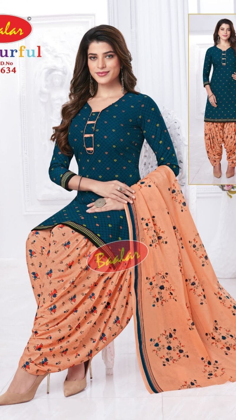 Baalar Colourful Vol 16 Wholesale Cotton Dress Material