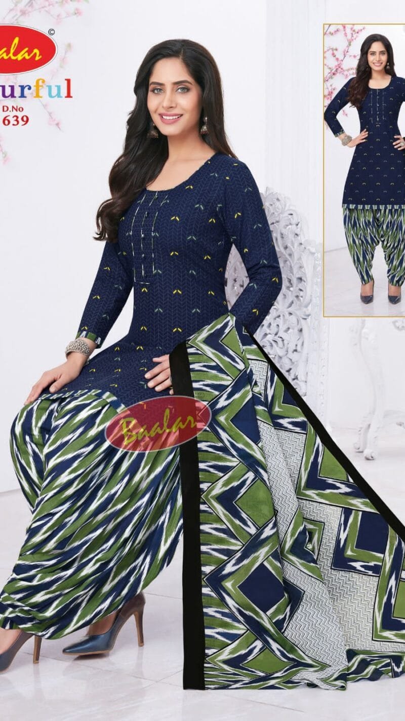 Baalar Colourful Vol 16 Wholesale Cotton Dress Material