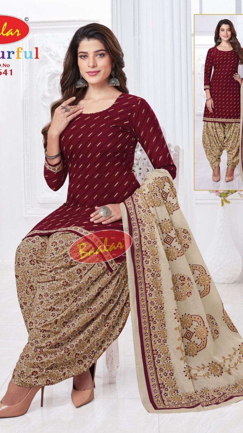 Baalar Colourful Vol 16 Wholesale Cotton Dress Material