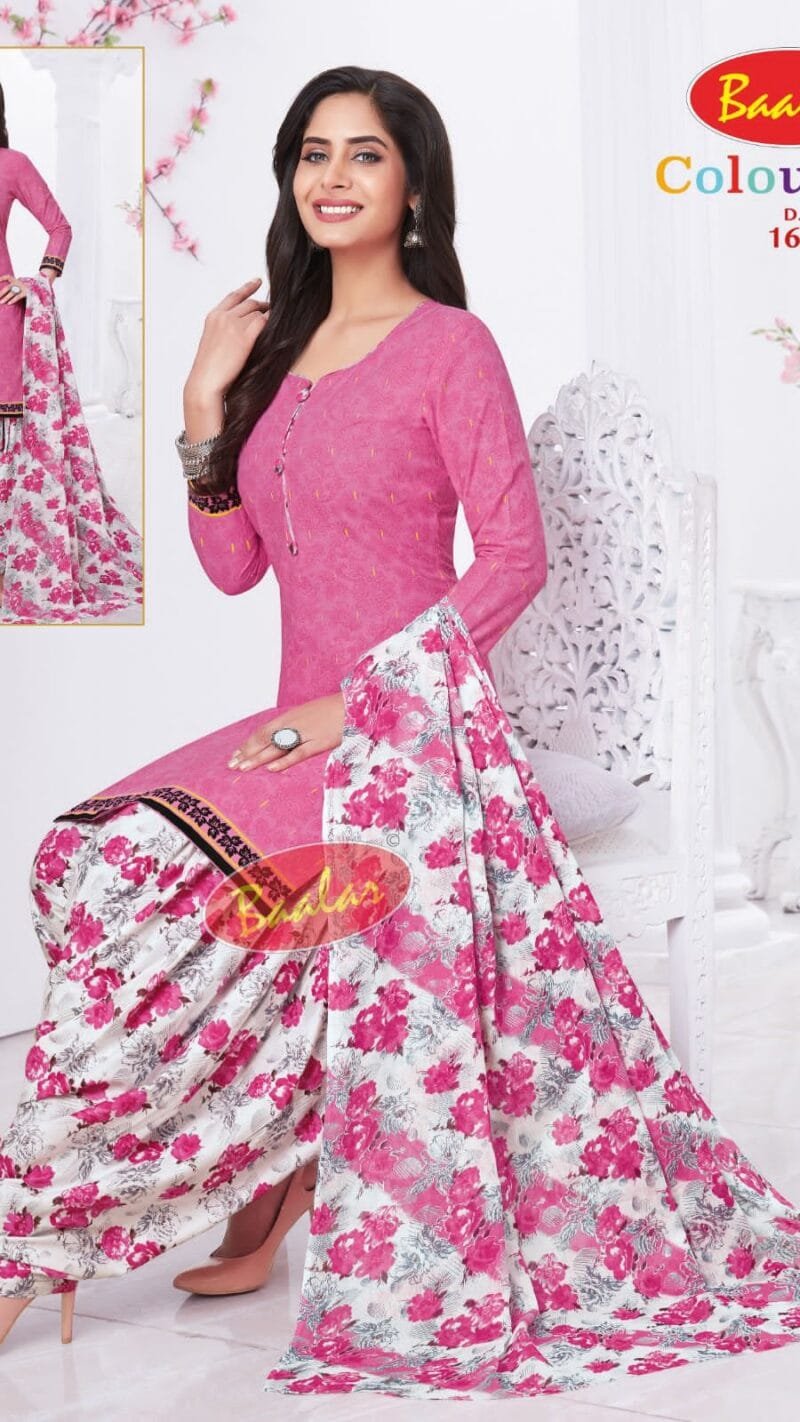 Baalar Colourful Vol 16 Wholesale Cotton Dress Material