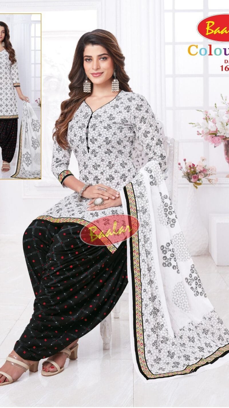 Baalar Colourful Vol 16 Wholesale Cotton Dress Material