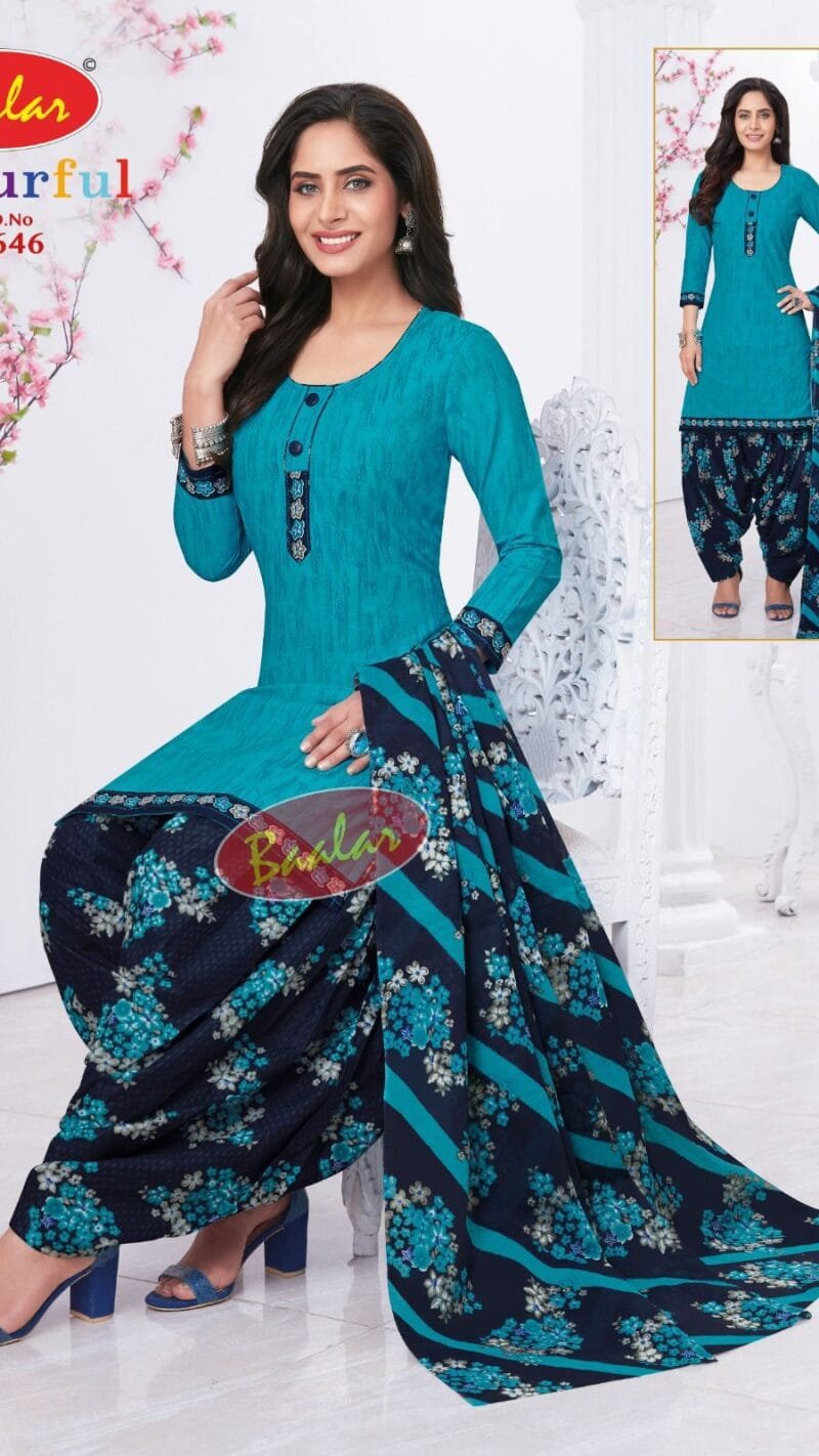 Baalar Colourful Vol 16 Wholesale Cotton Dress Material