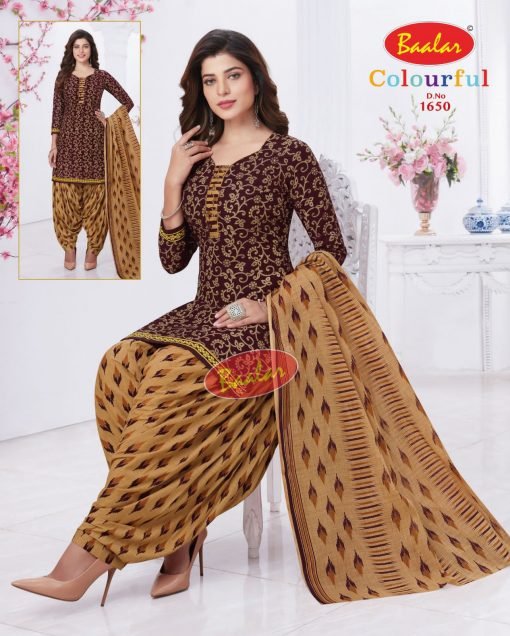 Baalar Launched Zaara Vol 8 Pure Cotton Dress Materials Wholesale Dealer  Surat