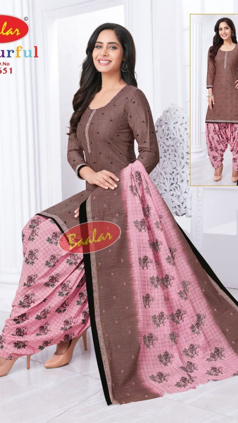 Baalar Colourful Vol 16 Wholesale Cotton Dress Material