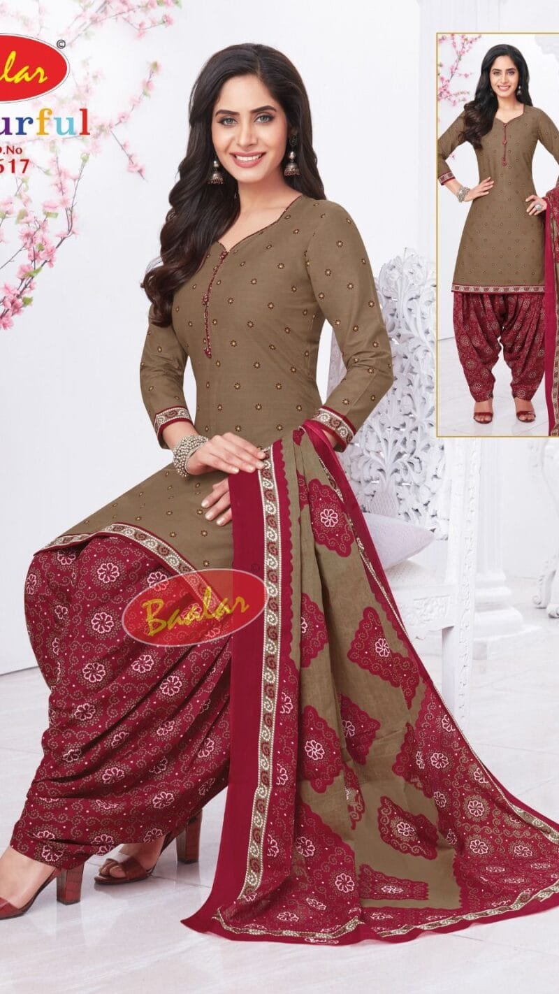 Baalar Colourful Vol 16 Wholesale Cotton Dress Material