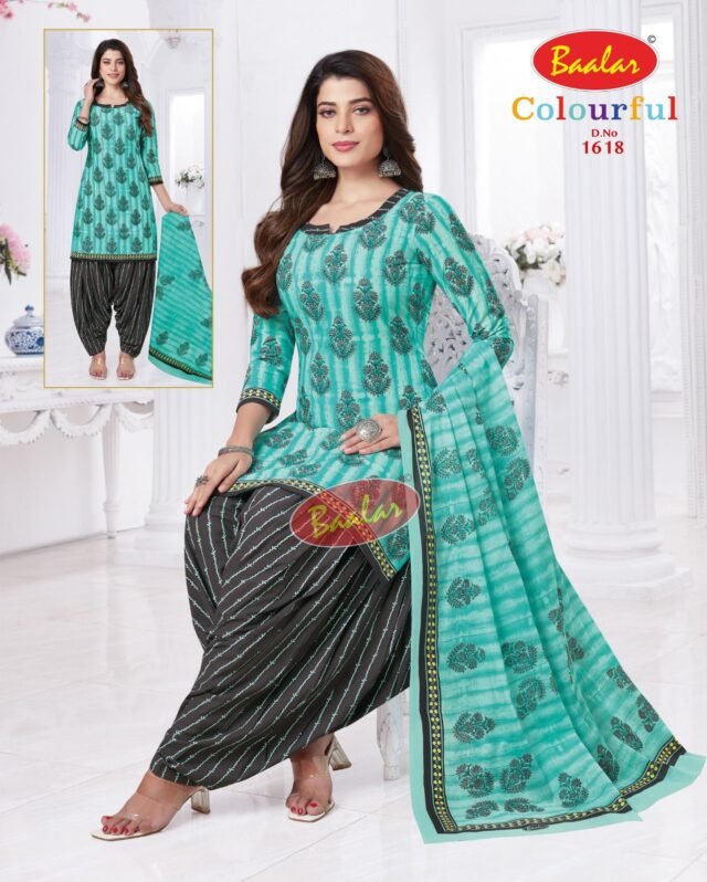 Baalar Colourful Vol 16 Wholesale Cotton Dress Material