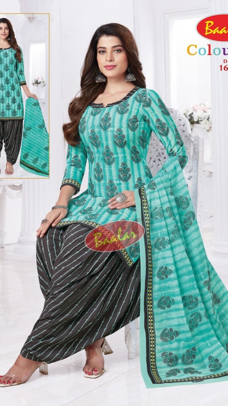 Baalar Colourful Vol 16 Wholesale Cotton Dress Material