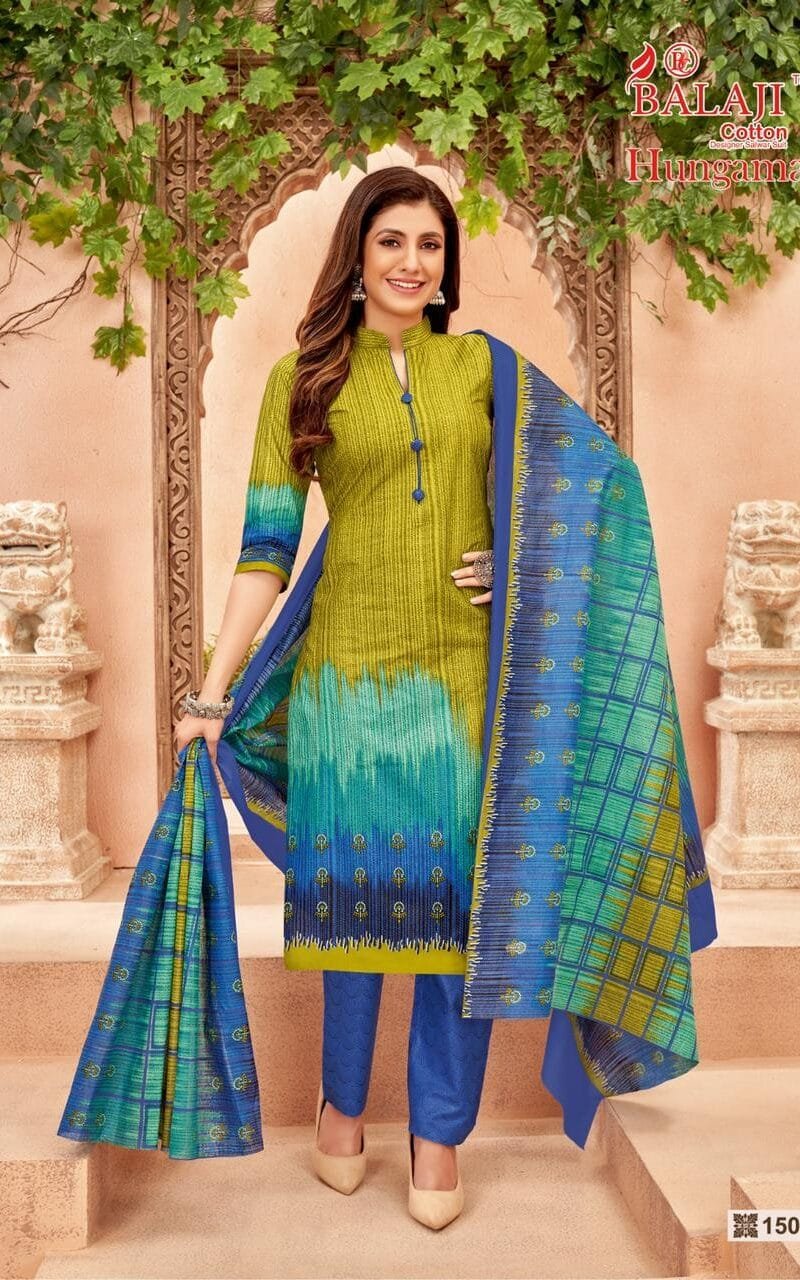 Balaji Hungama Vol 15 Wholesale Cotton Dress Material