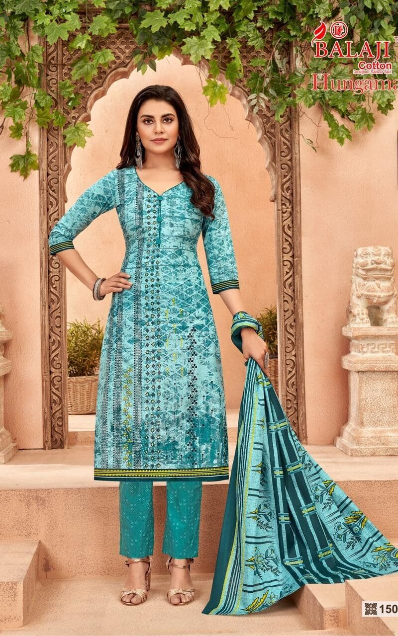 Balaji Hungama Vol 15 Wholesale Cotton Dress Material