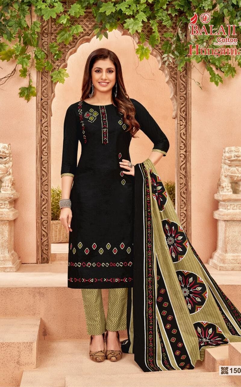 Balaji Hungama Vol 15 Wholesale Cotton Dress Material