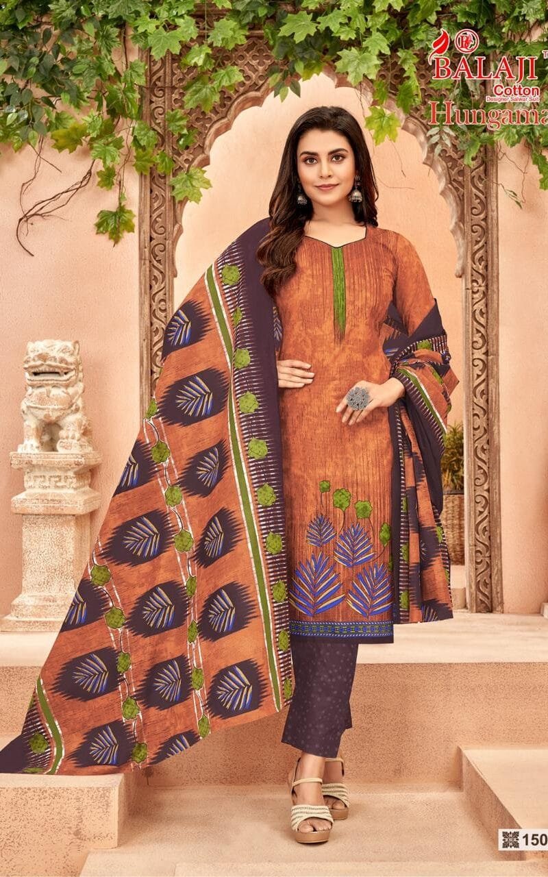 Balaji Hungama Vol 15 Wholesale Cotton Dress Material