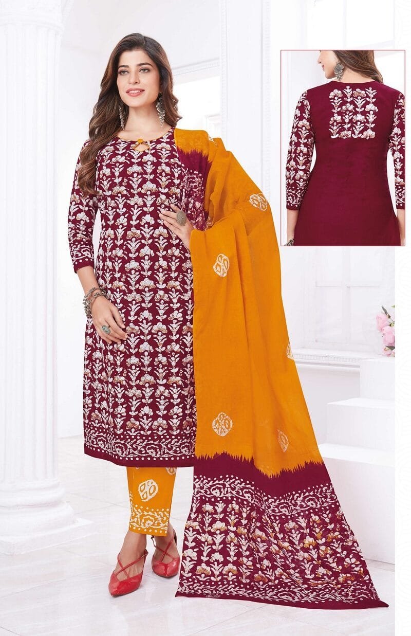 Batik Special Vol 1 Baalar Wholesale Cotton Dress Material