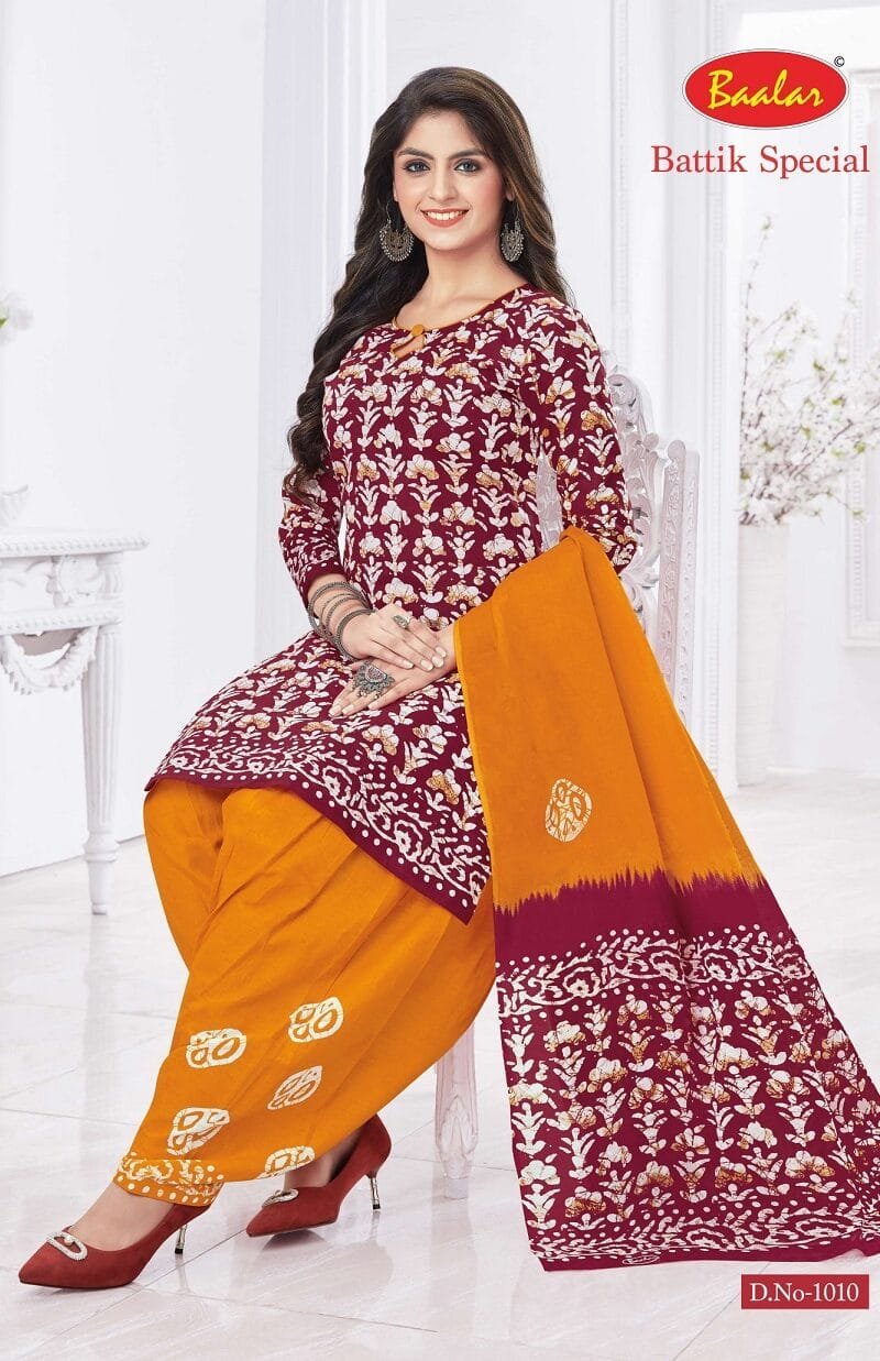 Batik Special Vol 1 Baalar Wholesale Cotton Dress Material