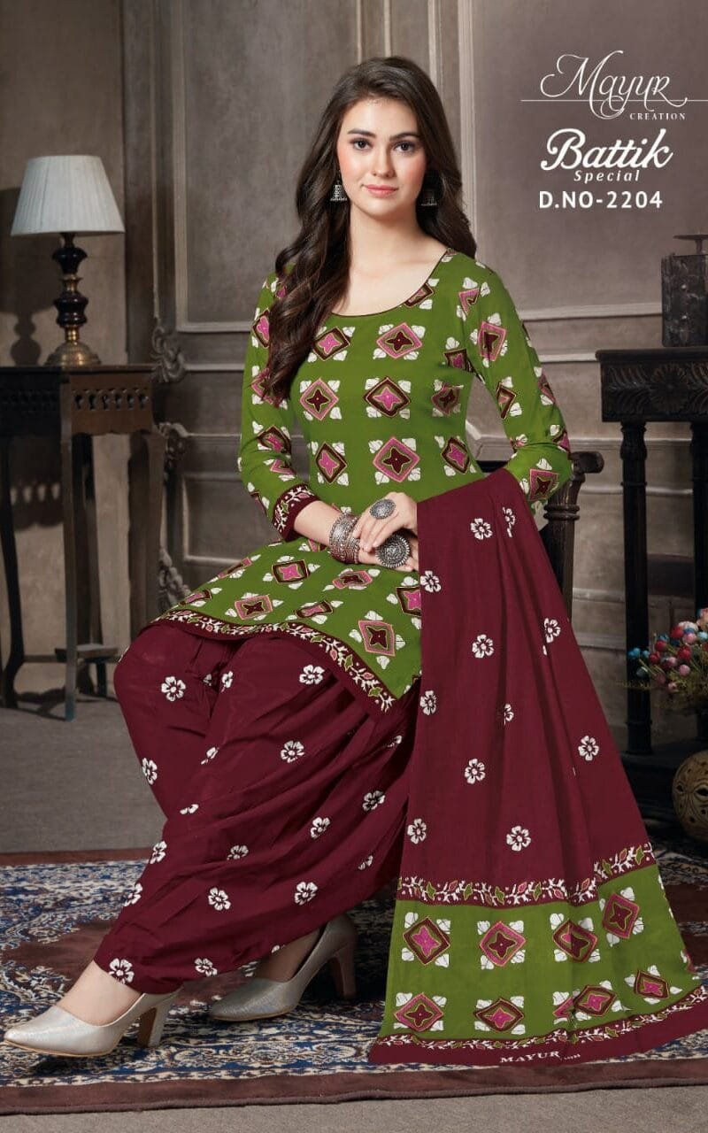 Batik Special Vol 22 Mayur Wholesale Cotton Dress Material